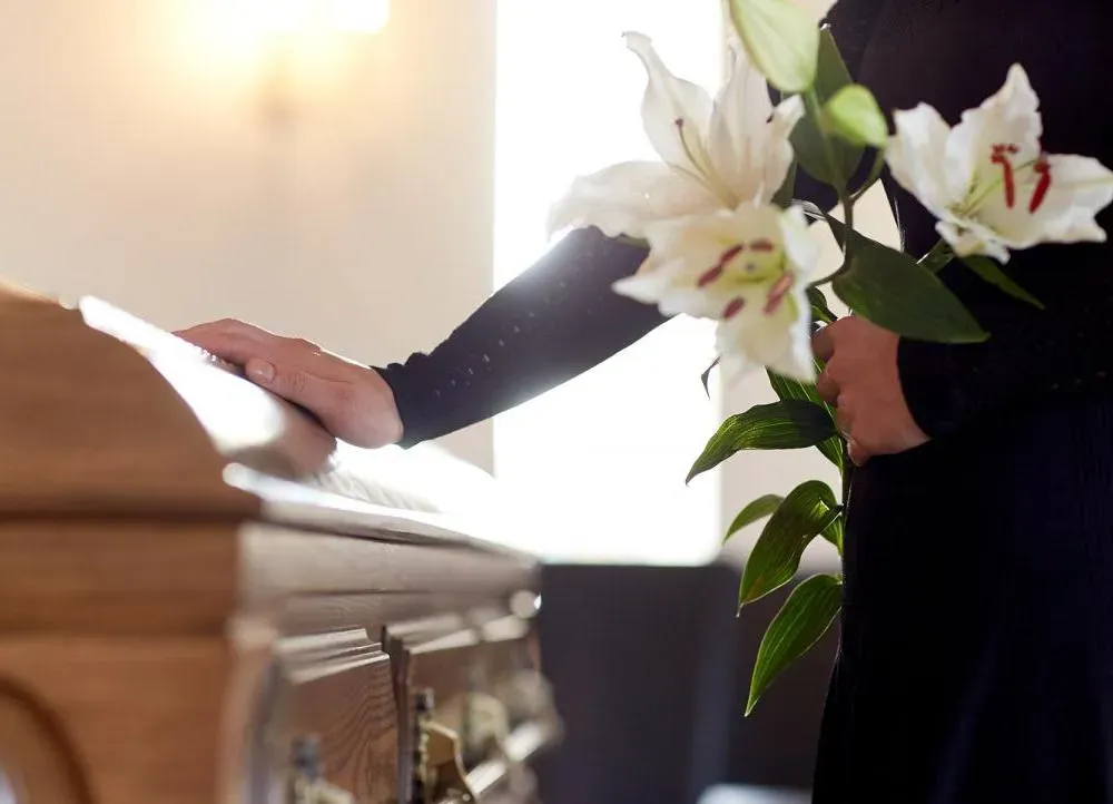 Transport funéraire à Tence